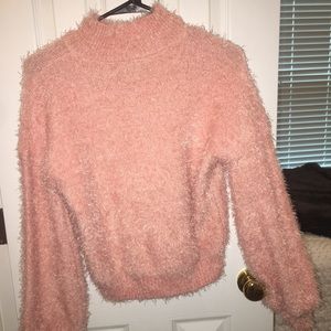Cute, soft pink sweater